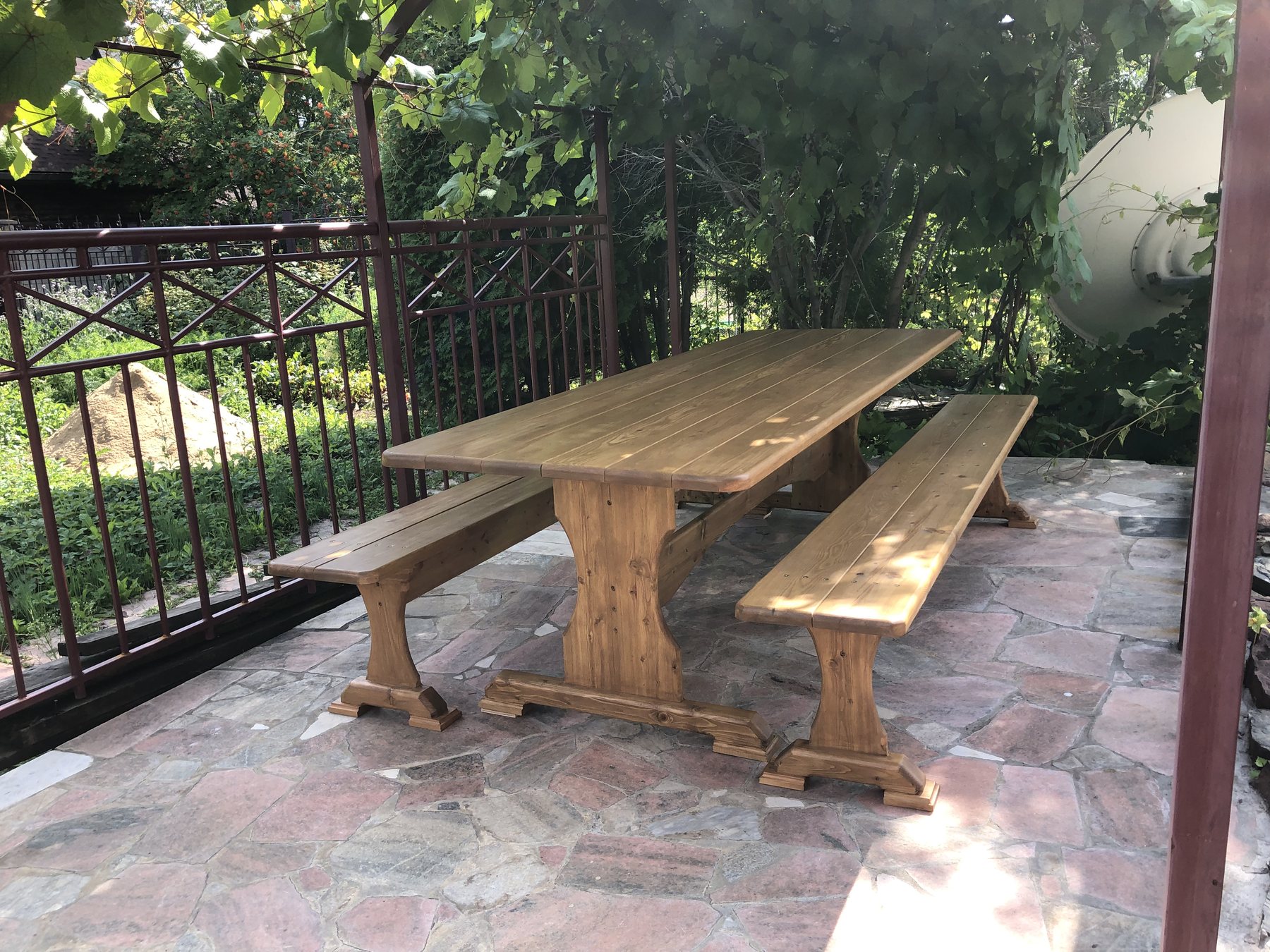 Комплект стол + лавки